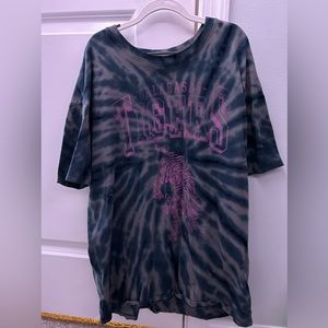 calabasas tigers tie dye shirt